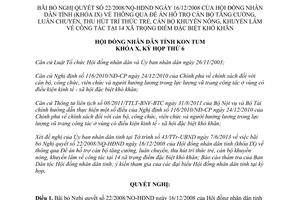 Nghị quyết 15/2013/NQ-HĐND bãi bỏ Nghị quyết 22/2008/NQ-HĐND Kon Tum