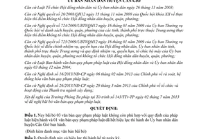 Quyết định 763/QĐ-UBND năm 2013 bãi bỏ văn bản pháp luật Cần Giờ