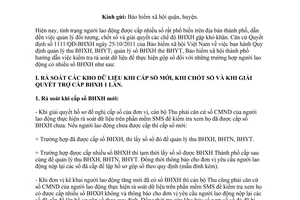 Công văn 2300/BHXH-THU gộp sổ đối với người lao động có nhiều sổ bảo hiểm xã hội 2013