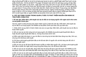 Công văn 4669/BKHĐT-TH xây dựng kế hoạch năm 2014 theo Chỉ thị của Chính phủ năm 2013