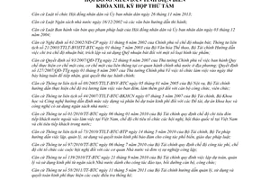 Nghị quyết 306/2013/NQ-HĐND chi cải cách hành chính nhà nước Điện Biên