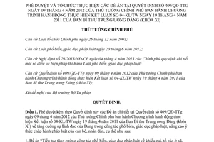 Quyết định 1133/QĐ-TTg thực hiện Quyết định 409/QĐ-TTg về phổ biến pháp luật năm 2013