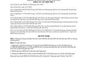 Nghị quyết 89/NQ-HĐND năm 2013 phát triển nhà ở Vĩnh Phúc 2020 2030