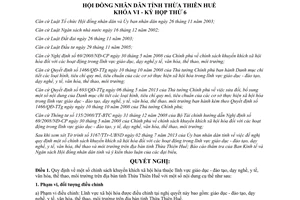 Nghị quyết 09/2013/NQ-HĐND khuyến khích xã hội hóa giáo dục thể thao Thừa Thiên Huế