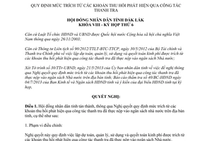 Nghị quyết 93/2013/NQ-HĐND khoản thu hồi phát hiện qua công tác thanh tra Đắk Lắk