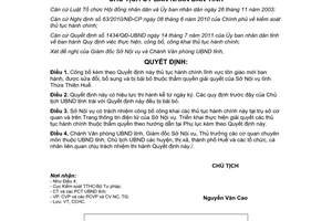 Quyết định 1384/QĐ-UBND 2013 công bố thủ tục hành chính lĩnh vực tôn giáo thuộc Sở Nội vụ Huế