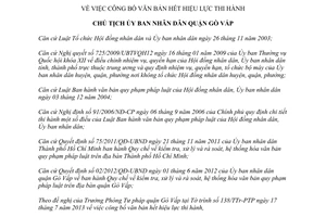 Quyết định 5800/QĐ-UBND 2013 công bố văn bản hết hiệu lực Quận Gò Vấp Hồ Chí Minh