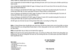 Quyết định 1738/QĐ-BTC năm 2013 thủ tục hành chính quỹ đầu tư chứng khoán
