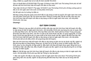 Thông tư 99/2013/TT-BTC chế độ biểu mẫu báo cáo kế hoạch vốn đầu tư xây dựng cơ bản