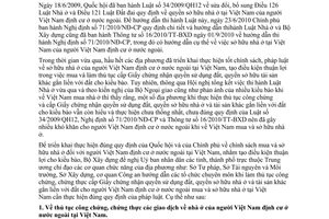 Công văn 1674/BXD-QLN 2013 pháp luật nhà đất ở người Việt Nam ở nước ngoài