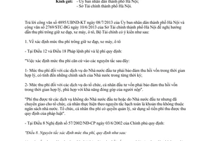 Công văn 10915/BTC-CST năm 2013 phí trông giữ xe