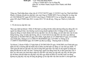 Công văn 2732/TCT-CS năm 2013 thuế thu nhập doanh nghiệp