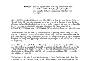 Công văn 3832/BNN-TCCB năm 2013 đánh giá tác động thành lập Chi cục Chăn nuôi Thú y