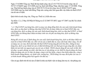 Công văn 2839/TCT-PC năm 2013 khấu trừ thuế giá trị gia tăng