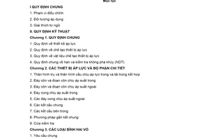 Quy chuẩn kỹ thuật quốc gia QCVN 67:2013/BGTVT về chế tạo kiểm tra chứng nhận thiết bị áp lực trong giao thông vận tải do Bộ Giao thông vận tải ban hành