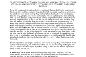 Chỉ thị 19/CT-UBND 2013 tăng cường quản lý nhà nước văn hóa công cộng Long An