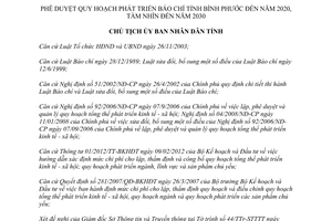 Quyết định 1429/QĐ-UBND năm 2013 Quy hoạch phát triển báo chí Bình Phước 2020