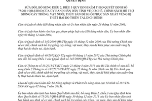 Quyết định 1794/QĐ-UBND 2013 hỗ trợ giống cây trồng khôi phục sản xuất Bà Rịa