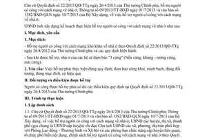 Kế hoạch 106/KH-UBND 2013 hỗ trợ nhà ở người có công với cách mạng theo 22/2013/QĐ-TTg Bắc Ninh