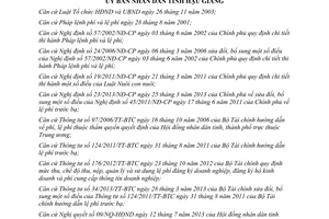 Quyết định 1359/QĐ-UBND bãi bỏ một số khoản thu lệ phí Hậu Giang 2013