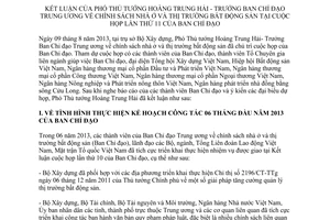 Thông báo 322/TB-VPCP năm 2013 kết luận chính sách nhà ở thị trường bất động sản