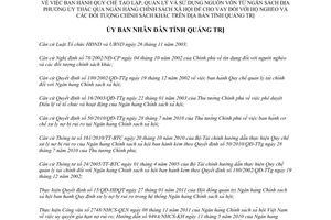 Quyết định 22/2013/QĐ-UBND tạo lập quản lý nguồn vốn ngân sách hộ nghèo Quảng Trị