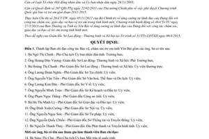 Quyết định 1103/QĐ-UBND thành lập Ban chỉ đạo Bảo vệ chăm sóc trẻ em Yên Bái