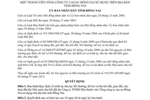 Quyết định 53/2013/QĐ-UBND trình tự thủ tục bồi thường hỗ trợ thu hồi đất Đồng Nai