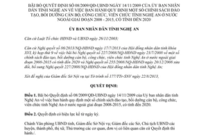 Quyết định 3824/QĐ-UBND năm 2013 đào tạo bồi dưỡng cán bộ viên chức Nghệ An 2008 2020