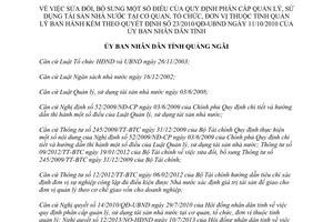 Quyết định 40/2013/QĐ-UBND phân cấp quản lý sử dụng tài sản nhà nước Quảng Ngãi