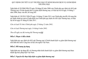 Văn bản hợp nhất 02/VBHN-BCT 2013 hợp nhất hướng dẫn kinh doanh dịch vụ giám định thương mại