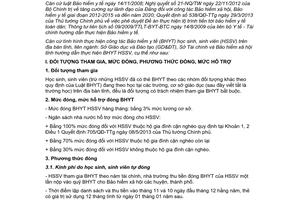 Hướng dẫn 677/HDLN-GDĐT-TC-BHXH 2013 Bảo hiểm y tế học sinh sinh viên Lạng Sơn