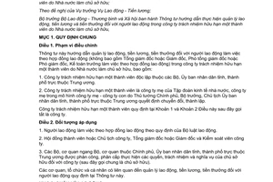 Thông tư 18/2013/TT-BLĐTBXH tiền lương thưởng người lao động công ty TNHH vốn nhà nước