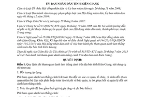 Quyết định 22/2013/QĐ-UBND phí tham quan danh lam thắng cảnh Kiên Giang