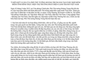 Thông báo 344/TB-VPCP năm 2013 tình hình phát triển Thị trường phát điện cạnh tranh VN