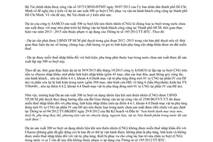 Công văn 12197/BTC-CST năm 2013 miễn thuế nhập khẩu phụ tùng linh kiện