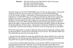 Công văn 3680/BHXH-CSXH năm 2013 hướng dẫn bảo hiểm thất nghiệp