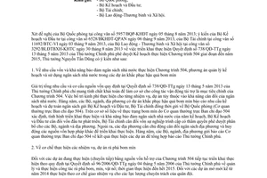 Công văn 7856/VPCP-NC năm 2013 thực hiện Quyết định 738/QĐ-TTg