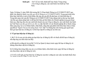 Công văn 5890/BYT-QLD năm 2013 gia hạn số đăng ký thời hạn nộp hồ sơ đăng ký lại y tế