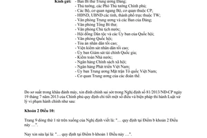 Công văn 1500/TTg-PL năm 2013 đính chính Nghị định 81/2013/NĐ-CP