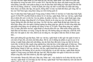 Chỉ thị 27-CT/TW năm 2013 đại hội văn học nghệ thuật Liên hiệp hội văn học nghệ thuật Việt Nam