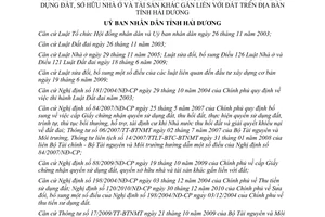 Quyết định 21/2013/QĐ-UBND Cấp Giấy chứng nhận quyền sử dụng đất quyền sở hữu nhà Hải Dương