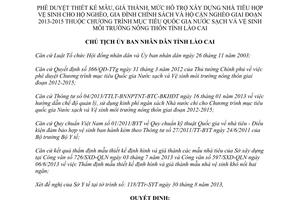 Quyết định 2417/QĐ-UBND 2013 hỗ trợ xây dựng nhà tiêu hợp vệ sinh cho hộ nghèo 2013 2015 Lào Cai