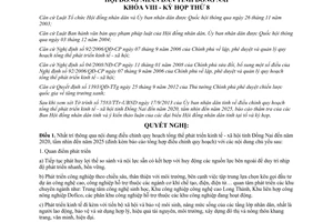 Nghị quyết 88/2013/NQ-HĐND quy hoạch phát triển kinh tế xã hội Đồng Nai 2020 2025