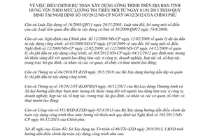 Hướng dẫn 1577/HD-UBND 2013 điều chỉnh dự toán xây dựng công trình Hưng Yên