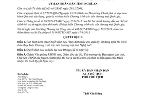 Quyết định 54/2013/QĐ-UBND mức chi quản lý Chương trình xúc tiến thương mại Nghệ An