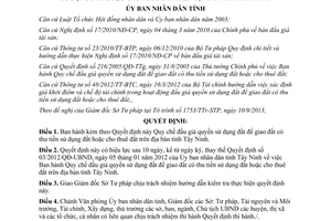 Quyết định 44/2013/QĐ-UBND Quy chế đấu giá quyền sử dụng đất Tây Ninh