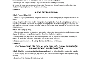 Thông tư 24/2013/TT-BKHCN kiểm định hiệu chuẩn thử nghiệm phương tiện đo chuẩn đo lường