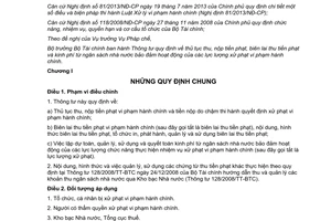 Thông tư 153/2013/TT-BTC thủ tục thu nộp tiền phạt biên lai thu tiền phạt VPHC