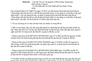 Công văn 13878/BTC-HCSN năm 2013 xây dựng dự toán sử dụng thanh quyết toán kinh phí Dự án 513